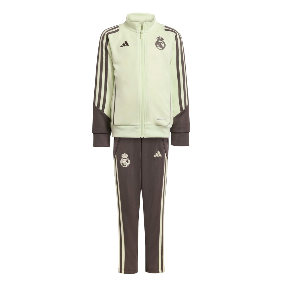 Chándal Infantil adidas Entrenamiento 25/26 Verde Lima/Caqui Oscuro